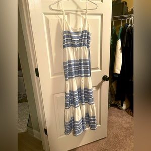 Tiered Maxi Dress, M